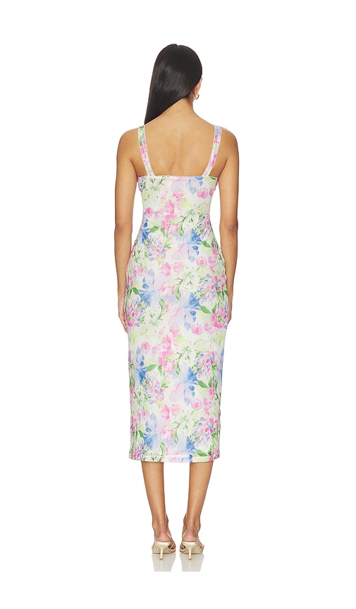  Minkpink Kleid Celina In White,pink. Größe Xs. Also In S, M. 