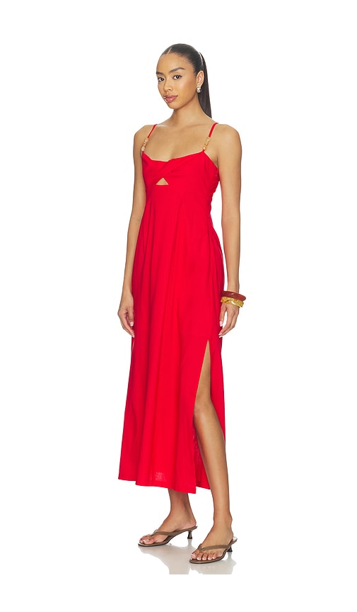 MINKPINK Rhodes Twist Front Maxi Dress | Thumbnail 2