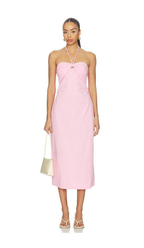 MINKPINK Gaia Halter Midi Dress