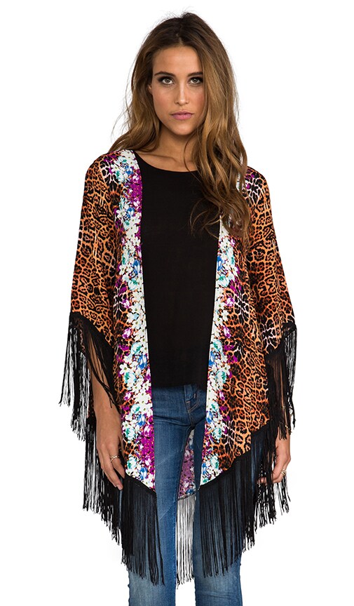 Animal Fleur Kimono