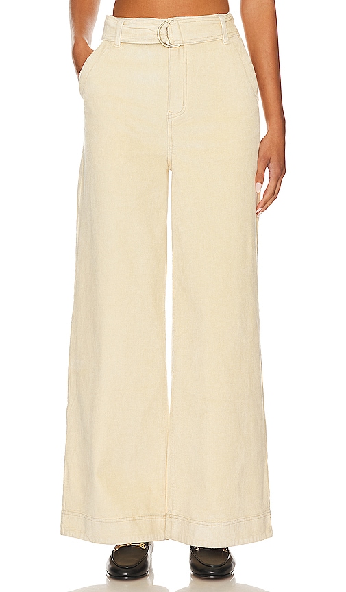 Shop Minkpink Thea Cord Pants In Cream