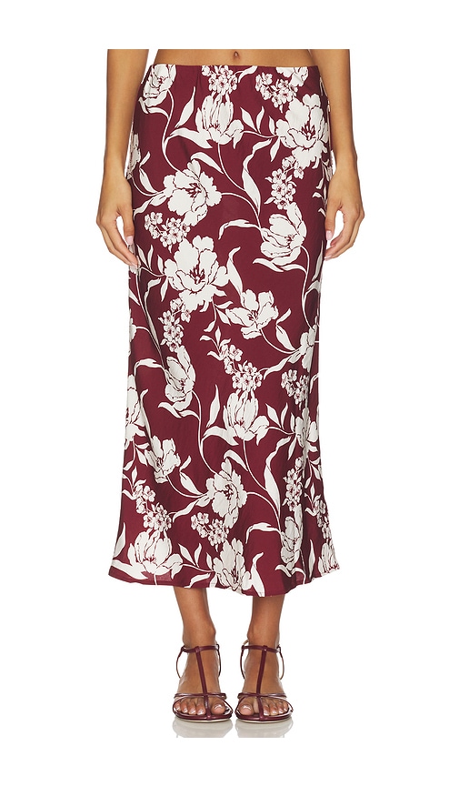 Minkpink Freda Slip Skirt In Purple