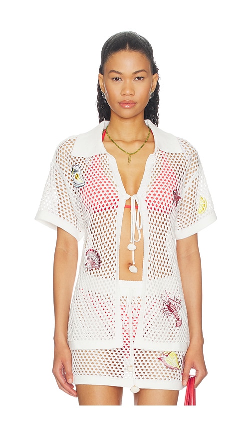 MINKPINK Soleia Crochet Top
