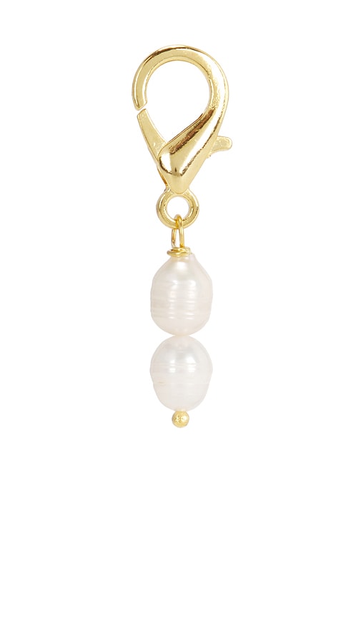 Pearl Shoe Charm in Ivory.