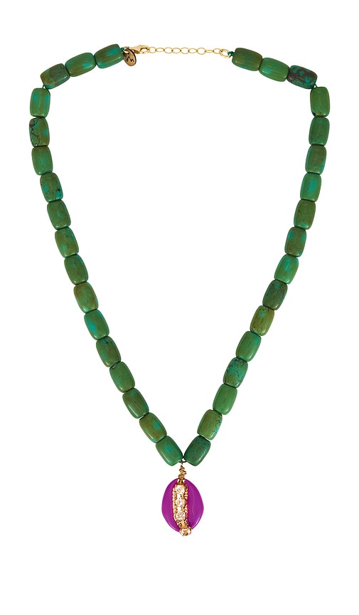 Maison Irem Navagio Necklace in Green