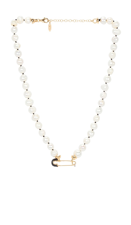 Maison Irem Pearl Goldy Jazz Necklace in Gold