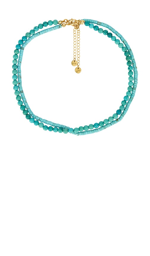 Ocean Love Necklace in Blue.