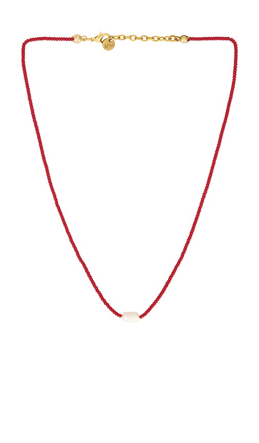 Agonda Necklace in Red.