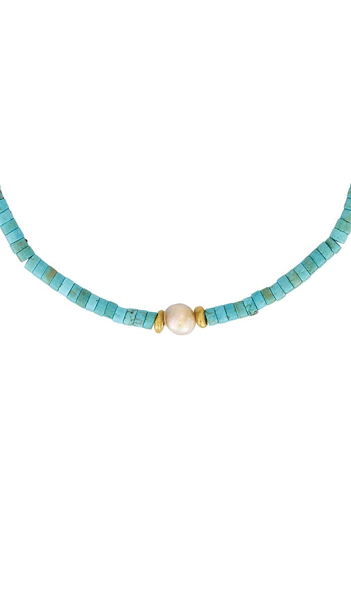 Maison Irem Bouga Necklace In Blue