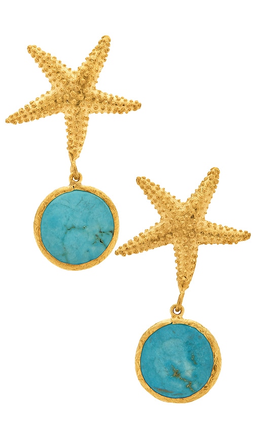 Maison Irem Seastar Drop Earrings