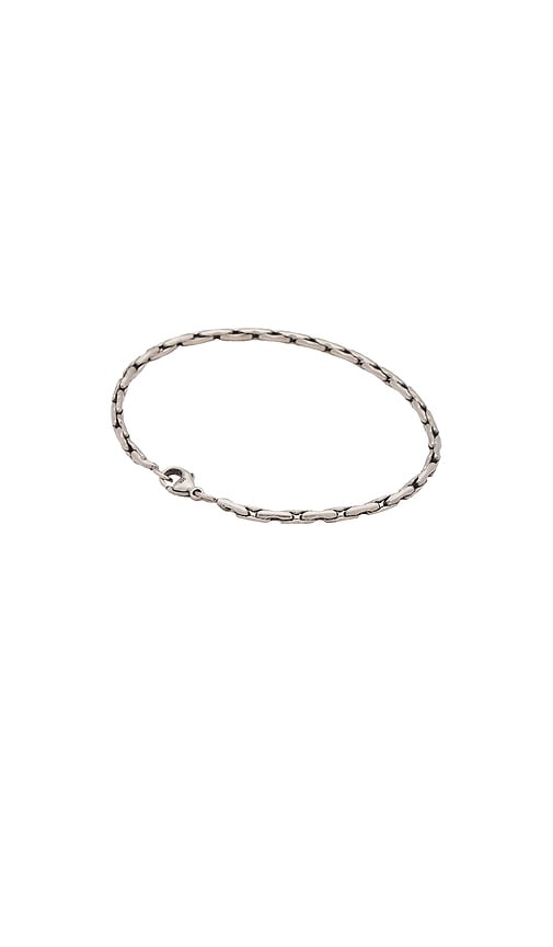 Shop Miranda Frye Vance 8 Bracelet In Metallic Silver