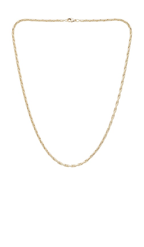 Shop Miranda Frye Vance 20 Necklace In Metallic Gold