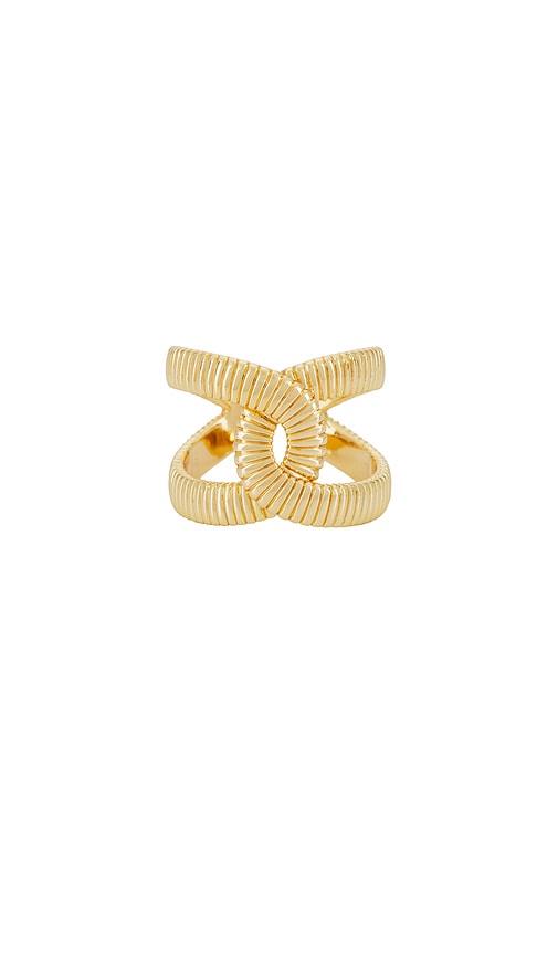 Zoe Ring in Metallic . - size M/L (also in S/M) - MIRANDA FRYE - Modalova