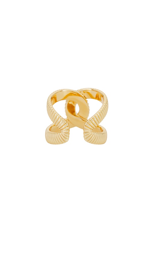  Miranda Frye Ring Zoe In Metallic Gold. Größe S/m. Also In M/l. 
