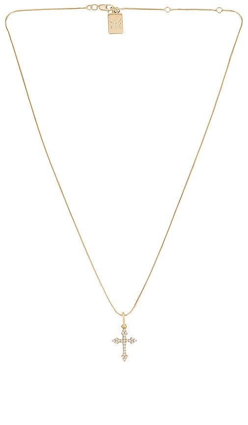 MIRANDA FRYE Harmony Charm & Gigi Chain Necklace in Gold
