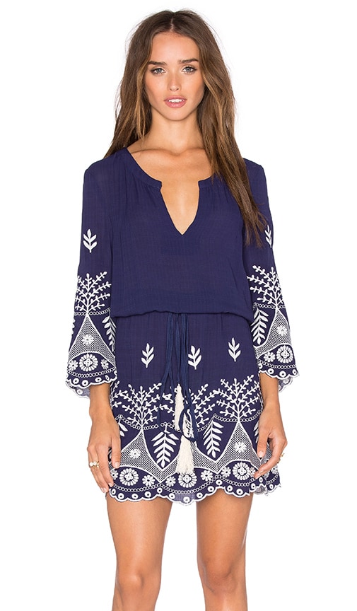 Serene Embroidery Dress