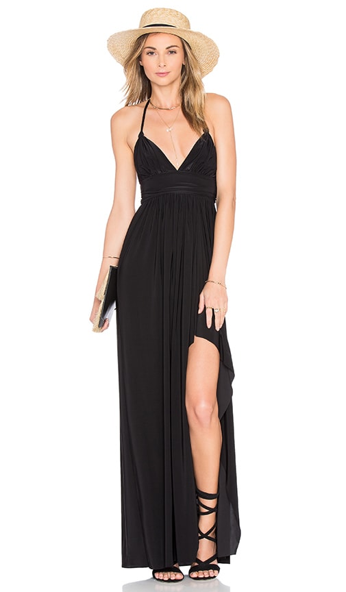 MISA Los Angeles Ever Maxi Dress in Black | REVOLVE