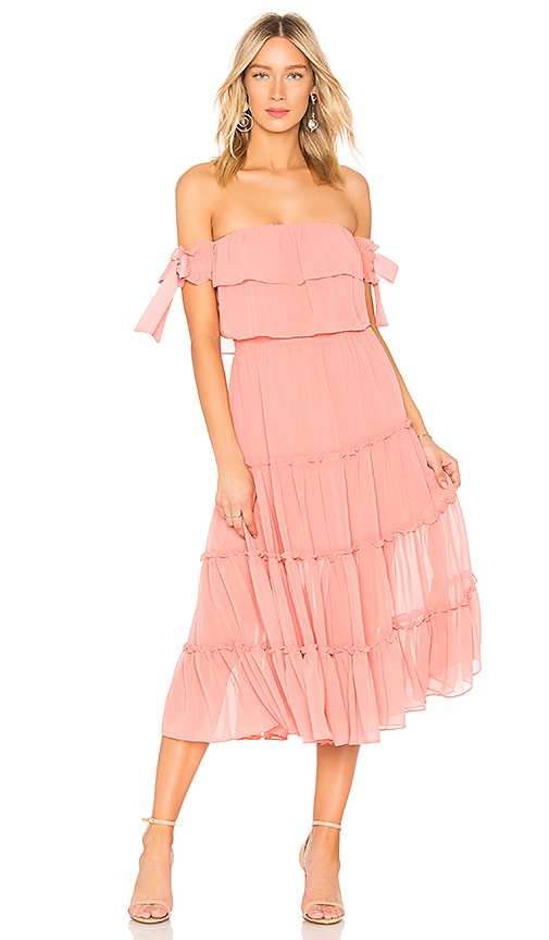 MISA Los Angeles Micaela Dress in Blush | REVOLVE