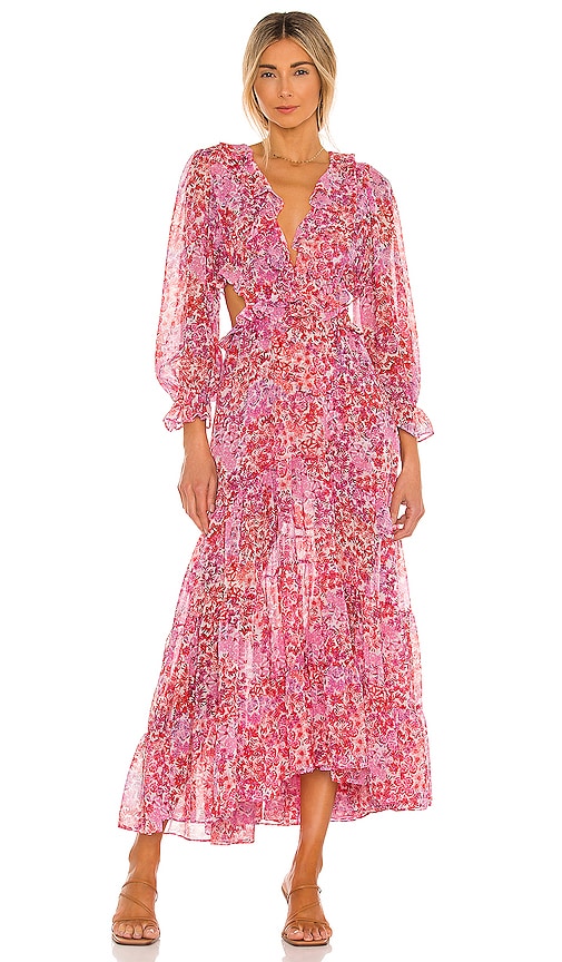 MISA Los Angeles Amelia Dress in Del Rio Floral | REVOLVE