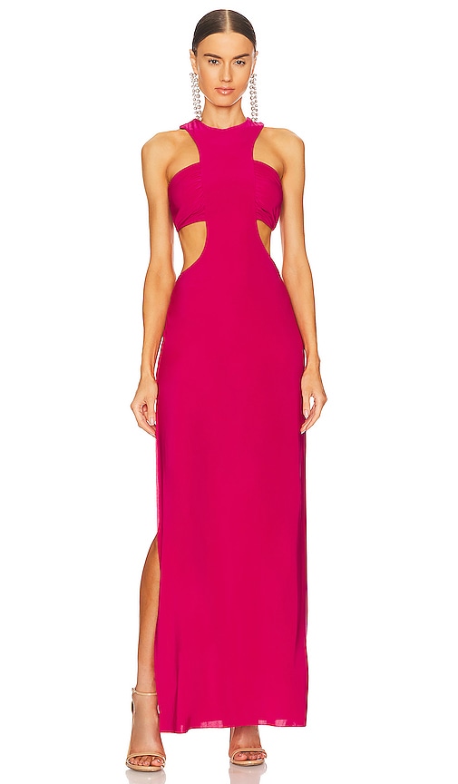 MISA Los Angeles x REVOLVE Angeles Lyra Dress in Fuchsia