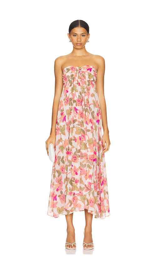 Shop Misa Emine Dress In Sonoran Flora Mix