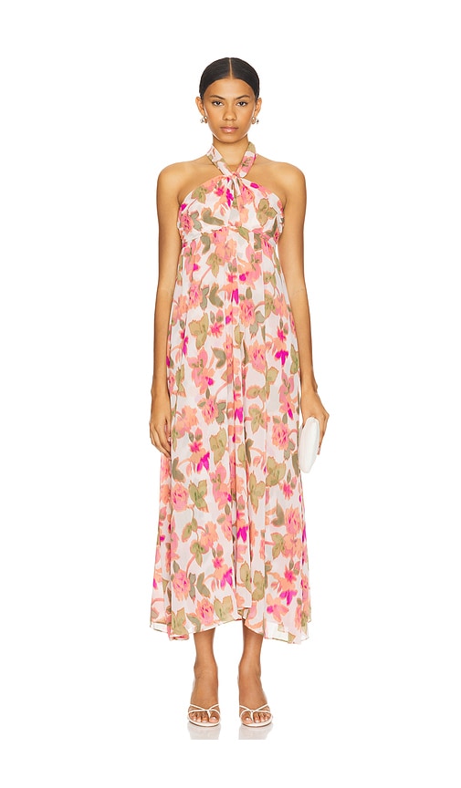 Shop Misa Emine Dress In Sonoran Flora Mix