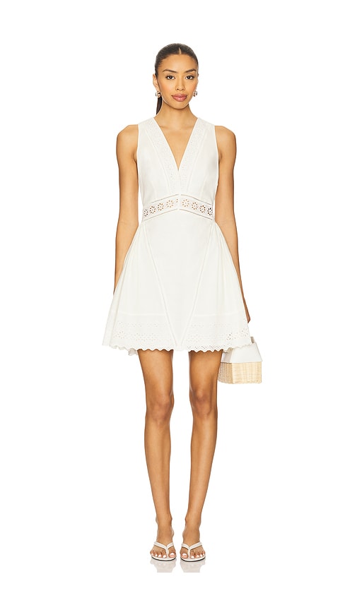 Cicely Dress in Cream. - size XL (also in L, M, S)