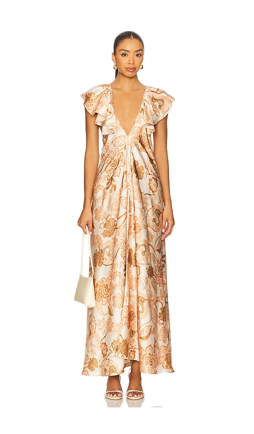Misa Velora Dress In Multi