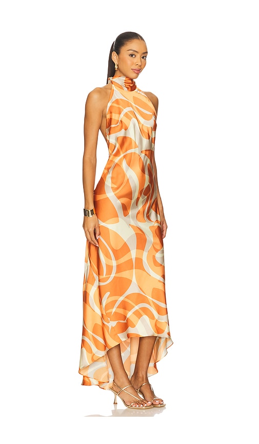 Misa Fiore Dress In Multi
