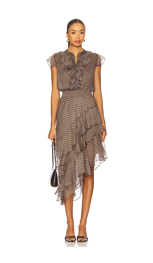 Ilysa Dress in Chocolate. - size XL (also in L, M, S, XS)