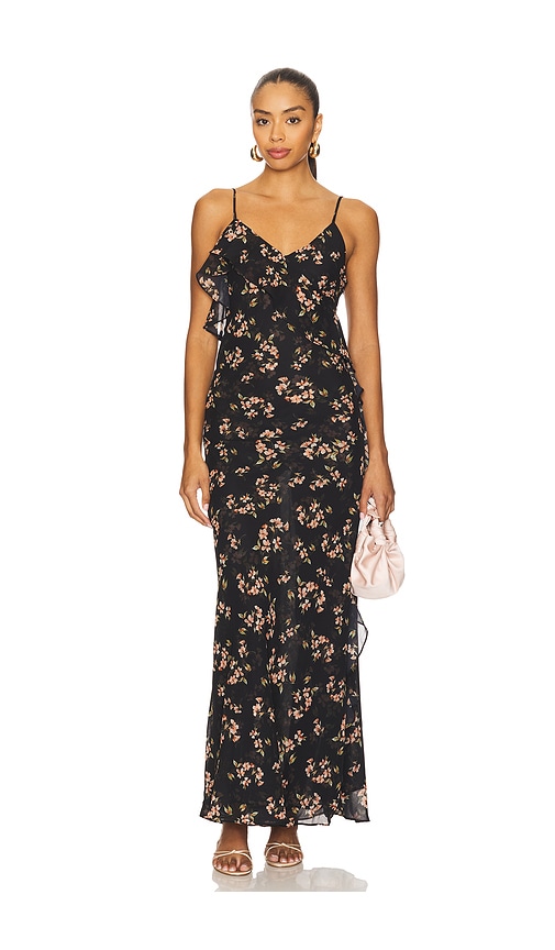 Misa Gillian Dress In Black