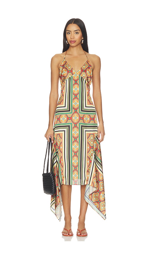 MISA Los Angeles Sheila Midi Dress