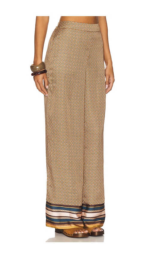 Misa Libby Pant In Brown