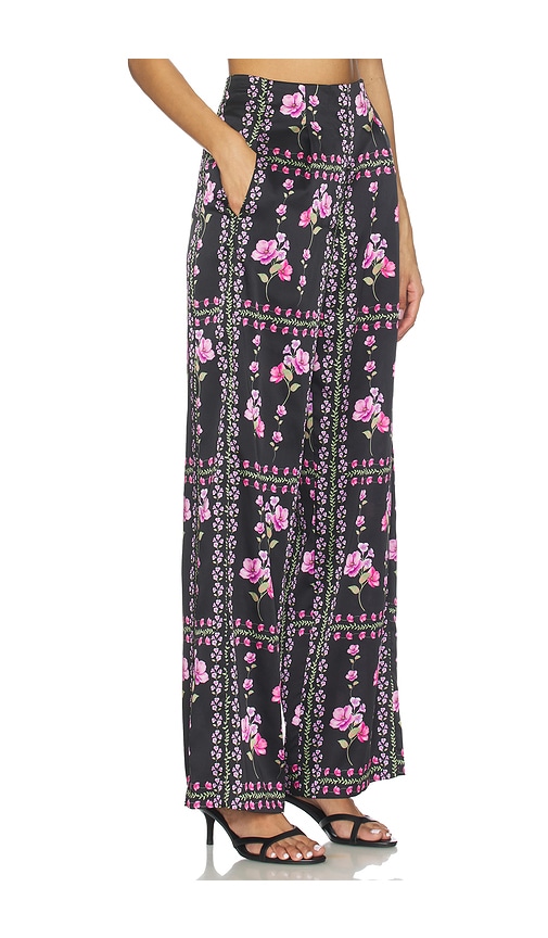 Misa Rita Pant In Black