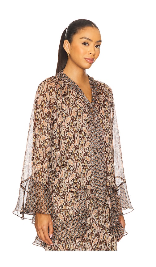 Misa Maris Top In Brown