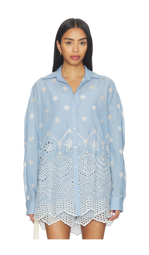 Misa Nalin Top In Blue
