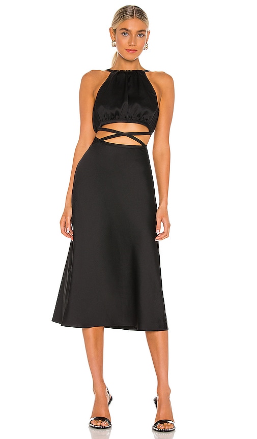 MISHA Pamina Dress in Black | REVOLVE