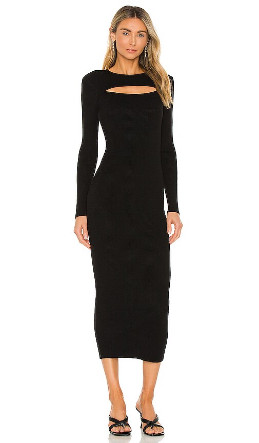 MISHA Narcissa Dress in Black | REVOLVE