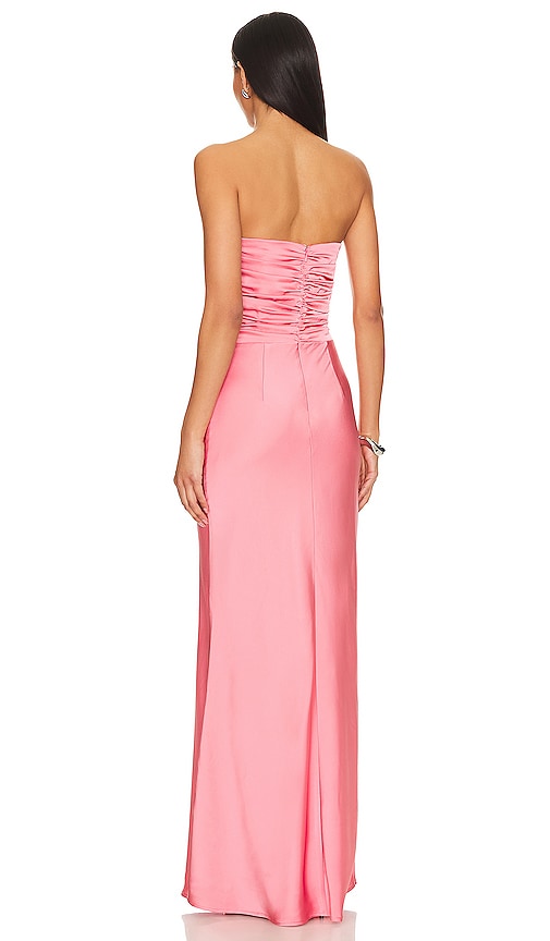  Misha Maxikleid Livia In Pink. Größe M. Also In L. 