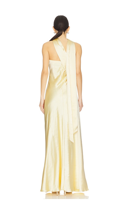  Misha Abendkleid Lilia In Lemon. Größe S. Also In Xxs, M, L, Xxl. 