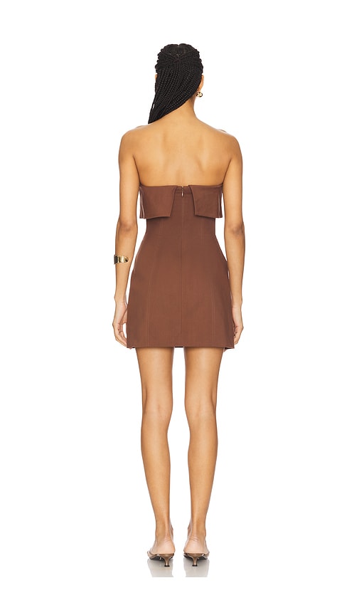  Misha Minikleid Jemma In Brown. Größe Xs. Also In Xxl. 
