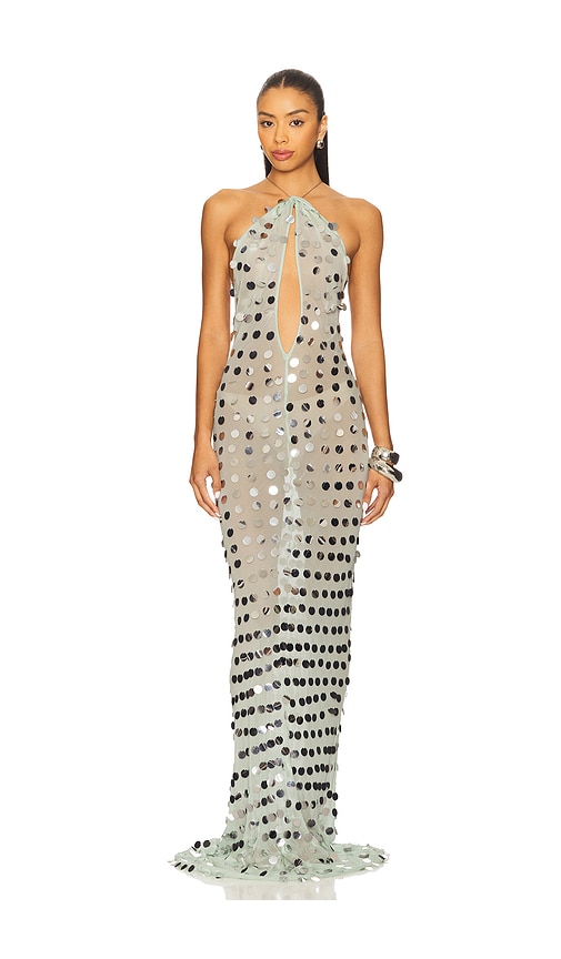 MISHA The Mirror Bead Dress