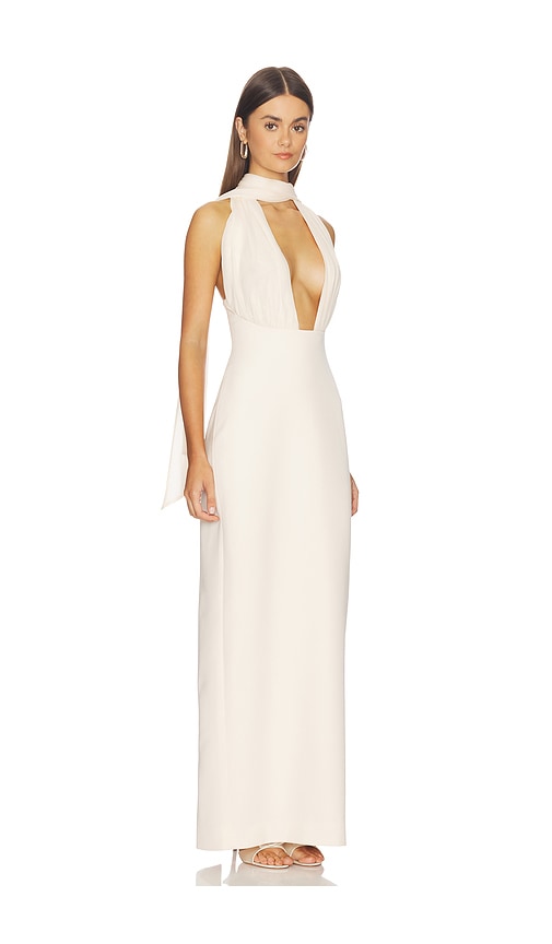 MISHA The Capezza Silk Maxi Dress