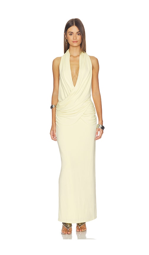 MISHA The Cabana Cupro Dress