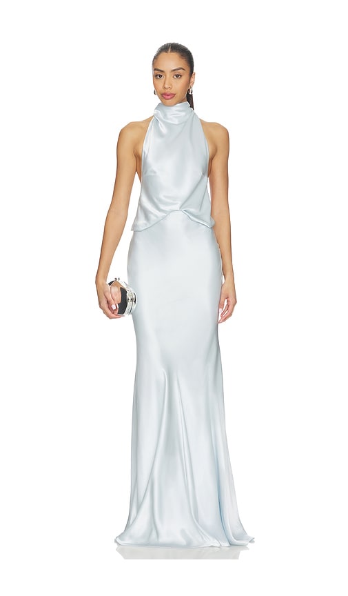 MISHA The Cameron Satin Dress