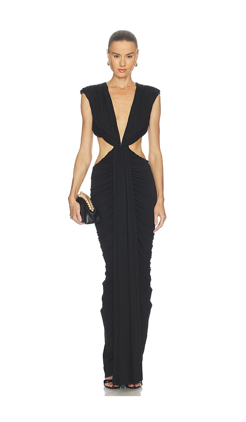 MISHA The Solacia Cupro Maxi Dress | Thumbnail 3 MISHA The Solacia Cupro Maxi Dress | Thumbnail 3