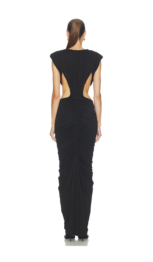  Misha Maxikleid Colacia Cupro In Black. Größe Xs. Also In M, Xxs. 
