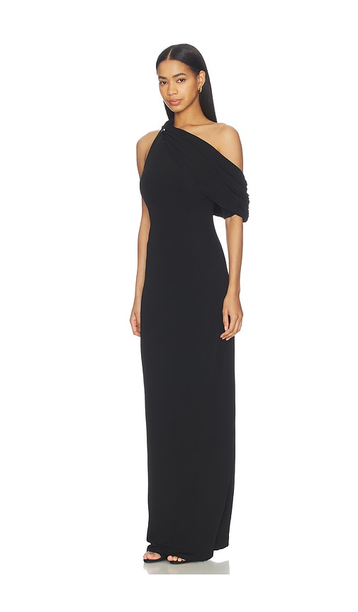  Misha Maxikleid Camden In Black. Größe Xs. Also In S, M. 