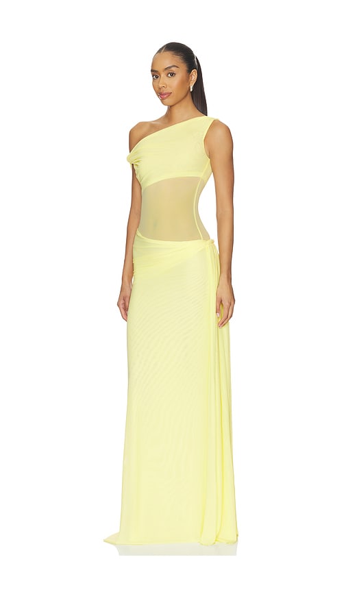  Misha Kleid Sisal Mesh In Lemon. Größe S. Also In M, Xs. 