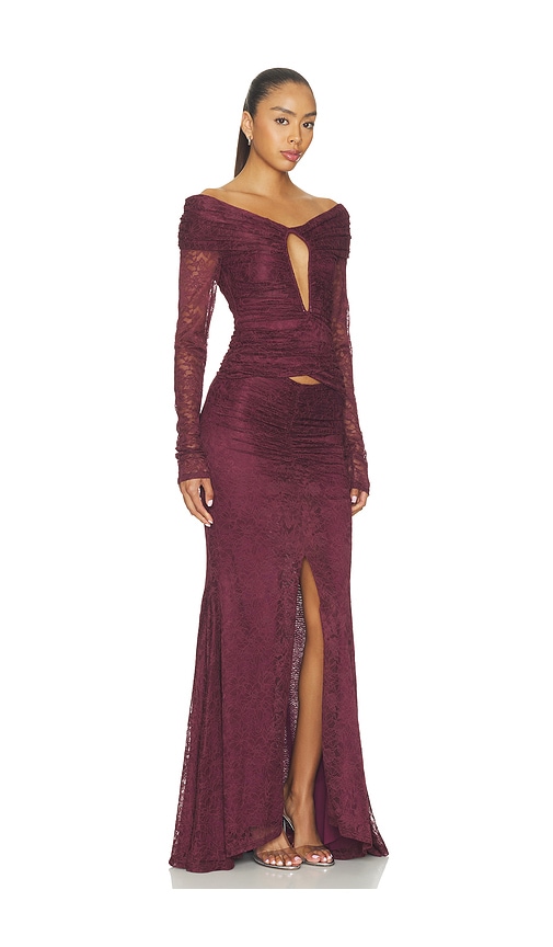 MISHA The Kali Ruffle Lace Dress | Thumbnail 2 MISHA The Kali Ruffle Lace Dress | Thumbnail 2